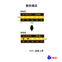 日油技研 5E系列 5階段貼紙(20枚入)