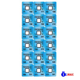 英國進口 Thermax 不可逆單格溫度貼紙 
