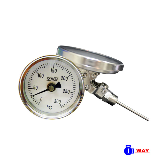 SENSE雙金屬溫度計 可調角度大錶面尺寸型