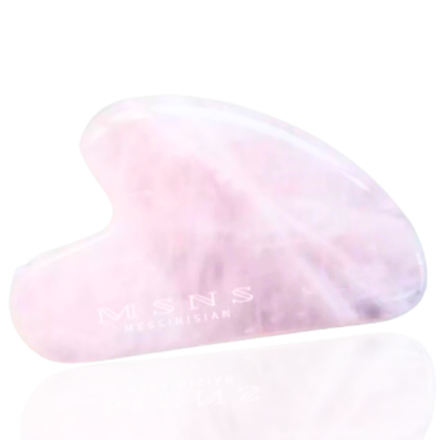 美詩尼先 | 天然粉晶玉石-按摩舒壓板