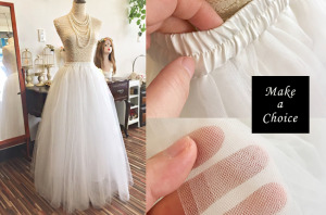 C210303【現貨】白色網紗澎澎裙蓬蓬裙白紗裙半身裙小白裙(網紗6層)。便服婚紗