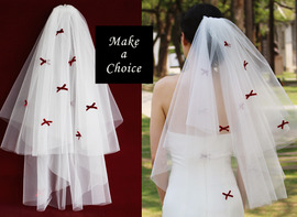 A250902【現貨】復古酒紅絲絨蝴蝶結雙層軟紗頭網紗髮飾頭飾【髮夾】。新娘飾品婚禮求婚自助婚紗結婚登記生日派對表演