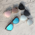 最新款不規則多角大框簍空太陽眼鏡 夏天 網美 網紅 仿雷朋 海邊 自拍 外拍 出國 防曬 超美 2202款_3