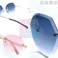 買一送二 今夏熱銷款 鑽切面漸層太陽眼鏡 SGS認證 仿雷朋 復古眼鏡 網美 出國 必備 韓版 文青 47886款_3
