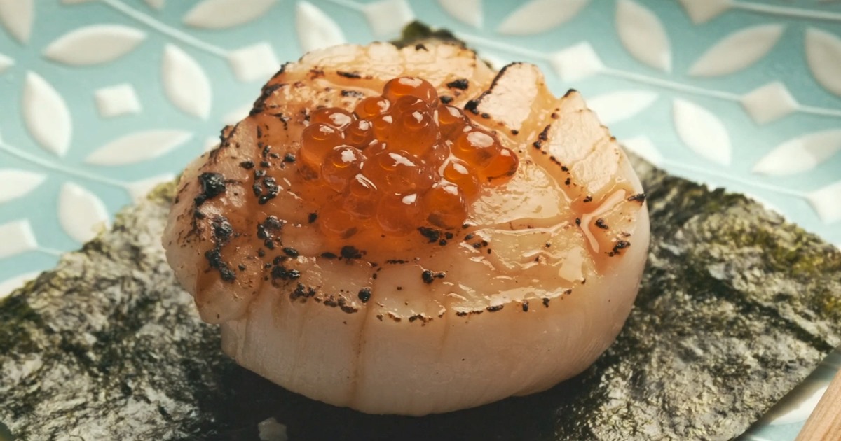 炙燒日本生食級大干貝｜就是那麼簡單呦！