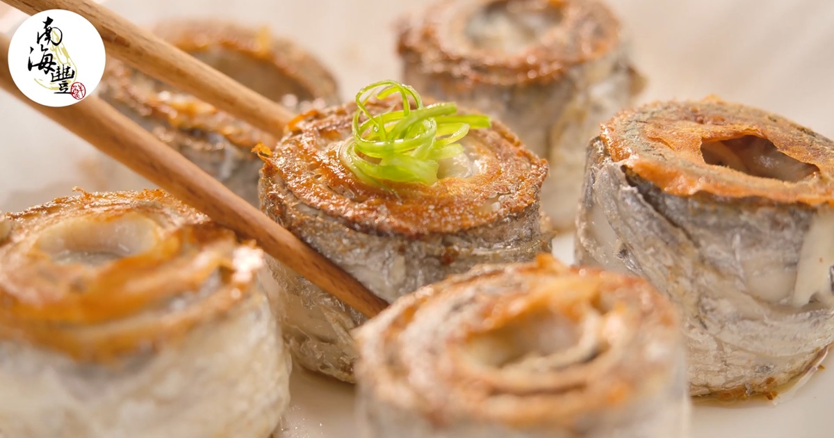 貼心去刺輕鬆上桌｜香煎白帶魚捲