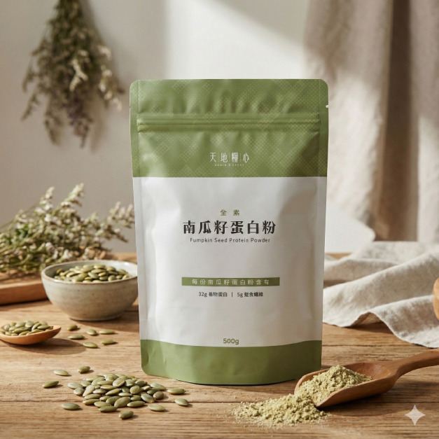 純南瓜籽蛋白粉 500g | 無調味、零添加、高蛋白
