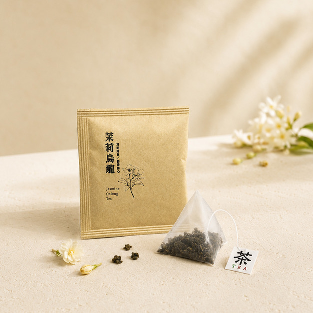 炭之癮 | 茉莉烏龍茶包 3g / 包( 三角立體茶包 )