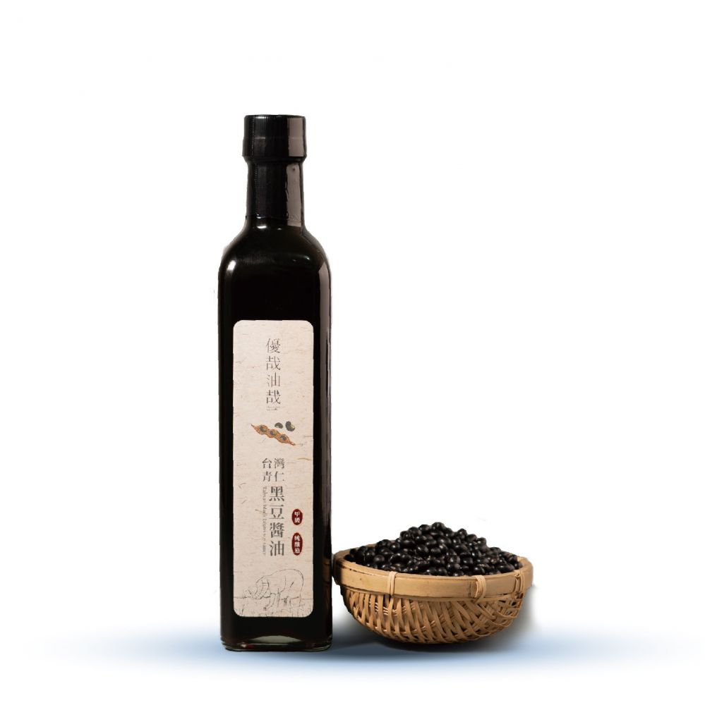 台灣青仁黑豆醬油 480ml