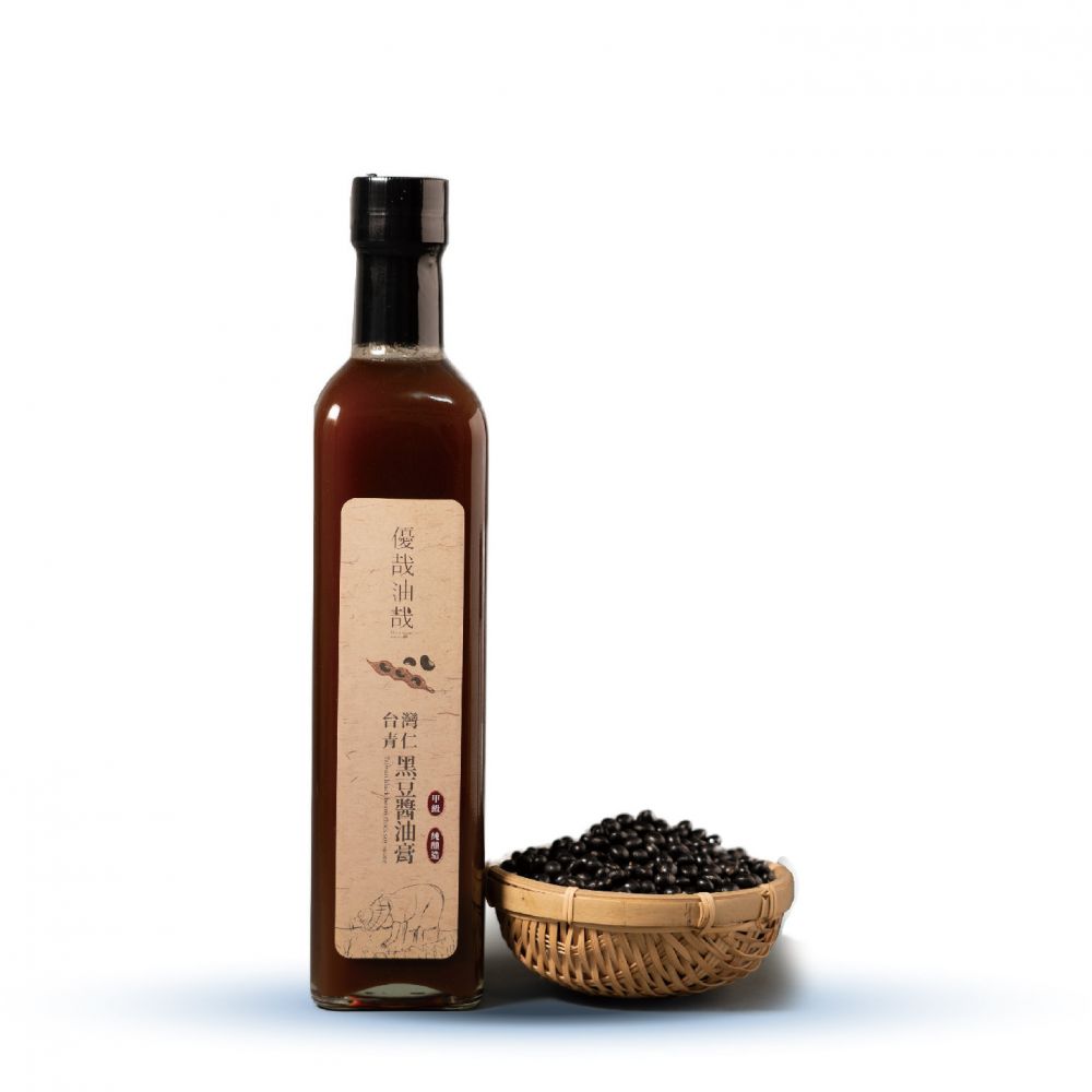 台灣青仁黑豆醬油膏 480ml