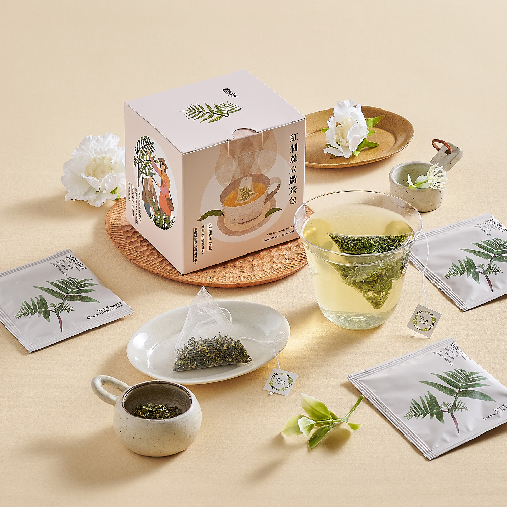 台東紅刺蔥茶包 2g x 8包 盒裝 - 不含咖啡因、性溫不寒涼、久泡不苦澀