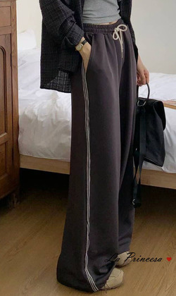 [06019402] 側線條休閒褲