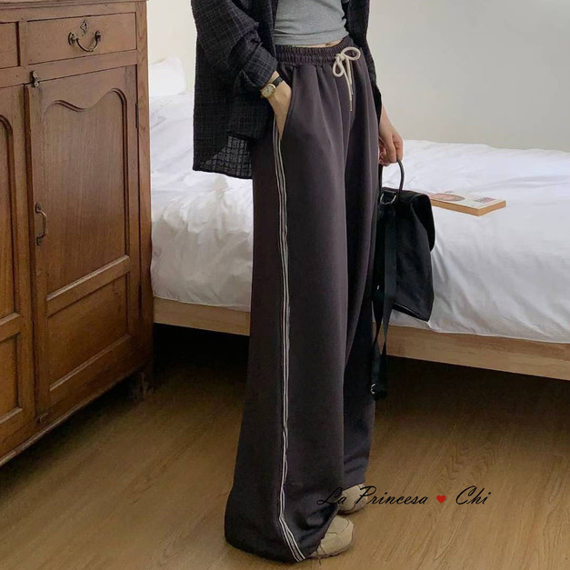 [06019402] 側線條休閒褲