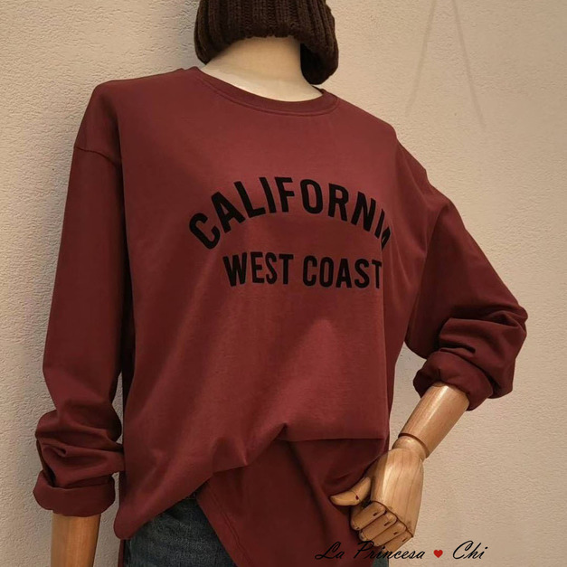 [02048505] California開衩T