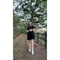 [05013609] 簡約澎裙短洋裝_1