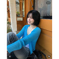 [13019303]坑條薄針織外套_6