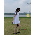 [05013609] 簡約澎裙短洋裝_17