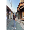[04013501] 優雅縮腰棉麻衫_4