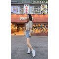 [02058405] 彩條紋短T_5