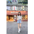 [02058405] 彩條紋短T_6
