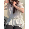 [04014201] 日系淡雅碎花裙擺衫_1