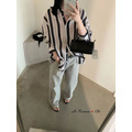 [03029602] 深藍條紋襯衫_2