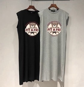 現貨無退換｜小熊cute背心長洋