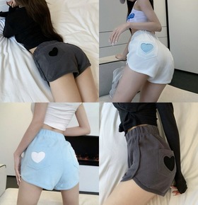 現貨無退換｜愛心熱褲