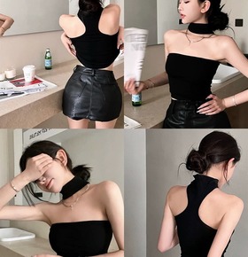 現貨無退換｜性感露肩多穿法背心