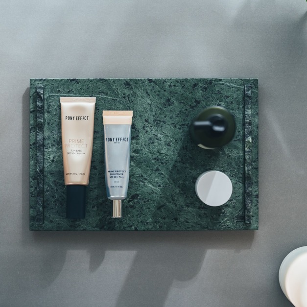 大理石自然面把手托盤/浴室托盤/餐盤  (大) - 台灣蛇紋石