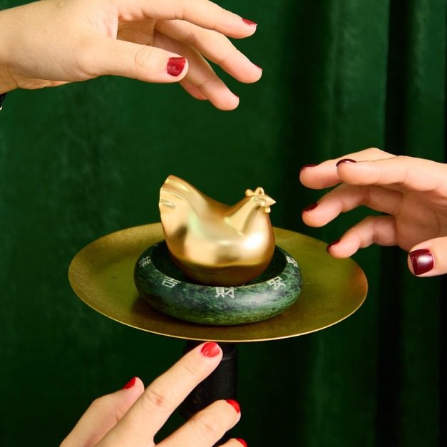 【新品預購88折】發財金雞聯名款x居加良品 - 石來運轉