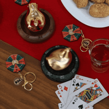 【新品預購9折】發財金雞聯名款x居加良品 - 石來運轉