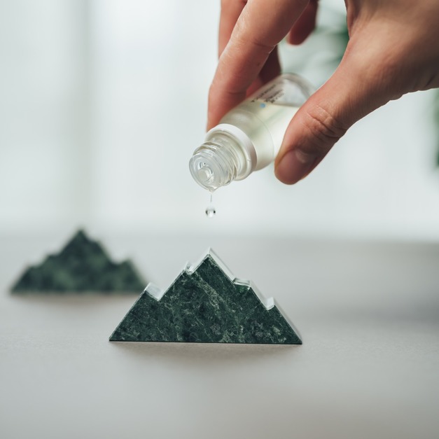 大理石山脈擴香擺飾 - 台灣蛇紋石