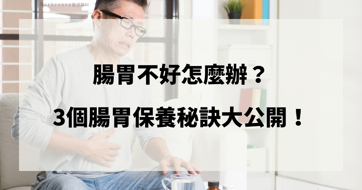 腸胃不好怎麼辦？3個腸胃保養秘訣大公開！