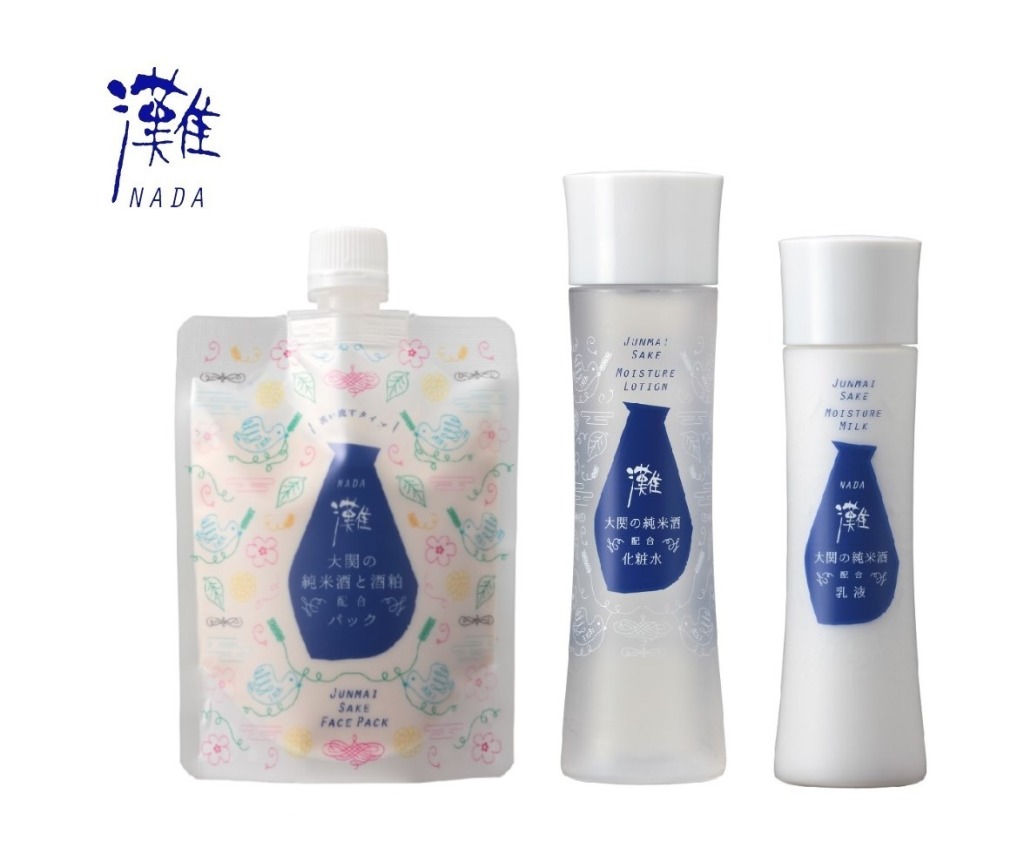 透明肌潤組 Sakekasu 酒粕專研 酒藏系美肌保養品 灘nada