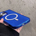 【JNW】 磁吸冰磁透明 金屬鏡頭框 耐撞擊防摔手機殼 iPhone 14 系列(支援MagSafe)_9