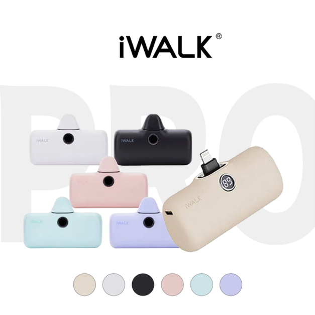 【 iWalk】官方正版授權  iWalk Pro五代 18W快充 直插式 口袋行動電源 4800mah 適用 蘋果 / 安卓