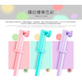 【膜力紅】糖果圓點自拍桿 糖果色 掌心拍 自拍棒 線控自拍桿 V9 270度旋轉 輕巧 迷你 可愛 輕便(隨機選色)_5