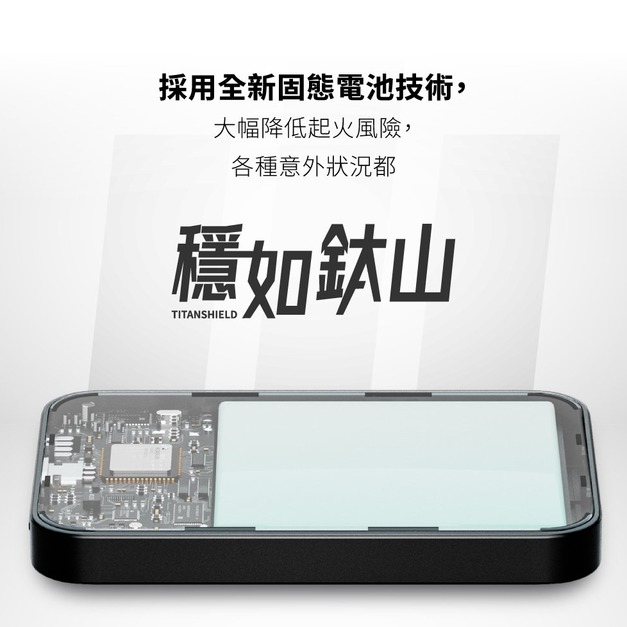 【grantclassic】TITANSHIELD 穩如鈦山 防爆磁吸固態行動電源 5000/10000mAh 正式販售中！