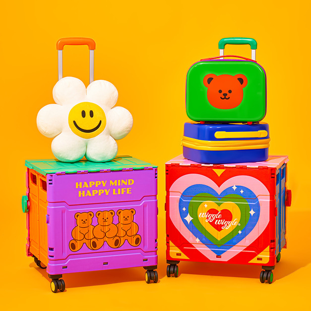 四輪摺疊購物車