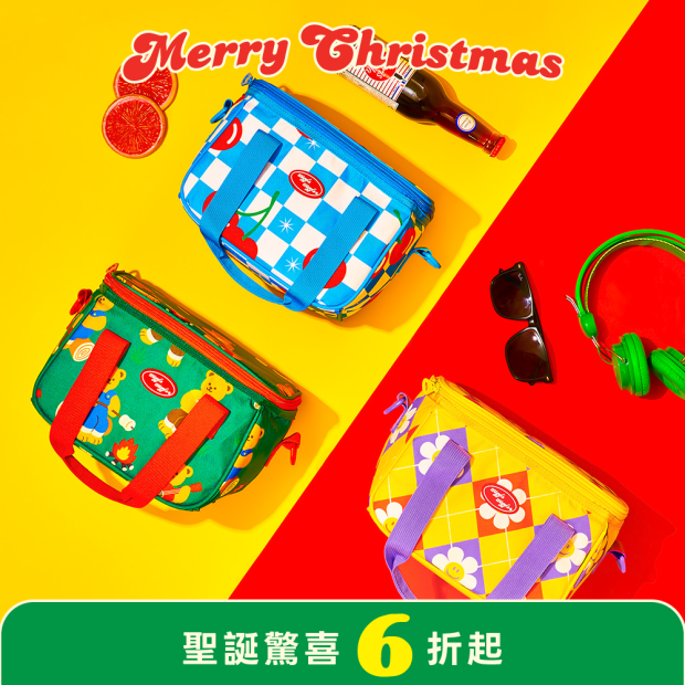 雙背帶保冷袋(M)