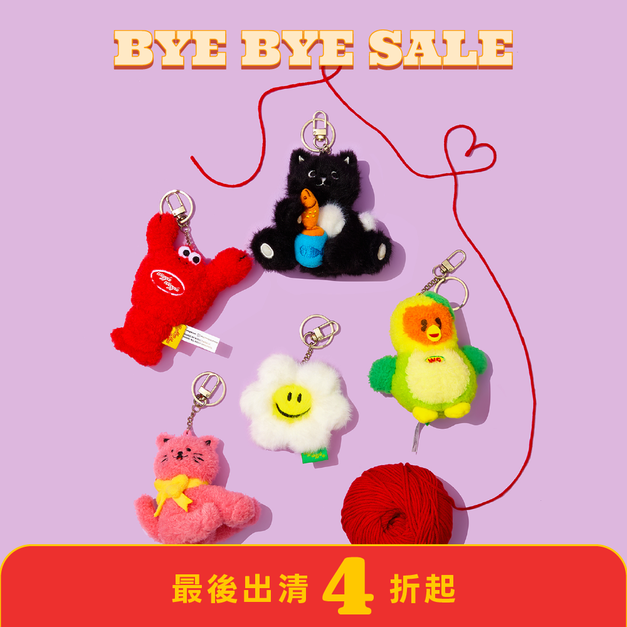 玩偶鑰匙圈-五款角色(單賣)