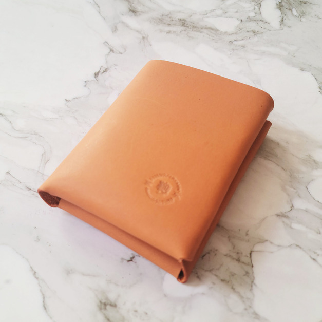 折疊短錢包#焦糖色