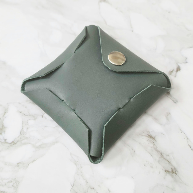 折疊零錢包#冷杉色