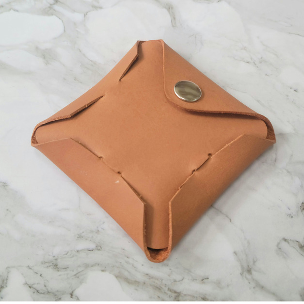 折疊零錢包#焦糖色