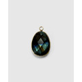 Black Labradorite 拉長石吊墜_1