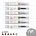 G-2506 復古色速乾大容量按動中性筆芯 【0.5mm】