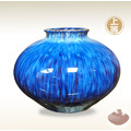 瓷尚流釉/【孔雀藍流釉】陶瓷花瓶、花器、居家擺設、收藏品、藝術品