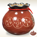 (特大)招財進寶福袋聚寶盆(共2色)(古錢款)_2
