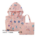 【Bonita】印加狐狸輕量長版雨衣 5201-23 粉橘色_3